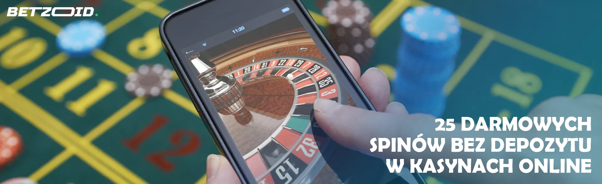 Wirtualna ruletka na ekranie smartfona.